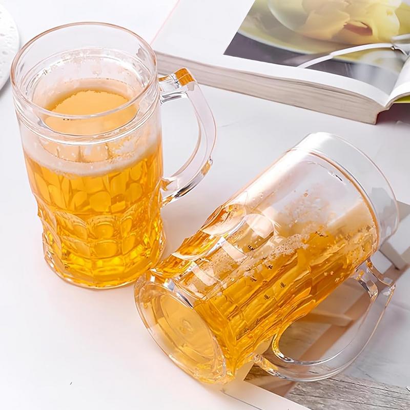 Beer Mug Handled - Caneca de cerveja falsa engraçada, 450ml,