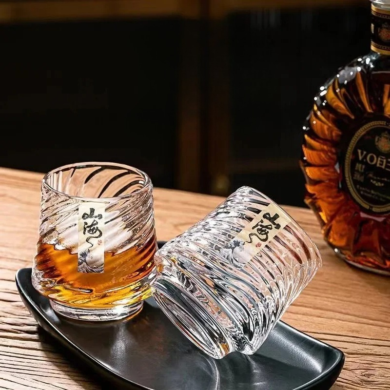 Wine Whiskey Beer - Conjunto de Copos de Vidro para