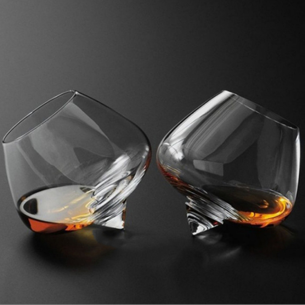 Wine Or Beer - Wide Belly Crystal Whisky Copos, Copo