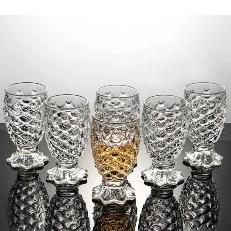 Wine Glass Set Crystal - Conjunto de 6 Copos de Vidro