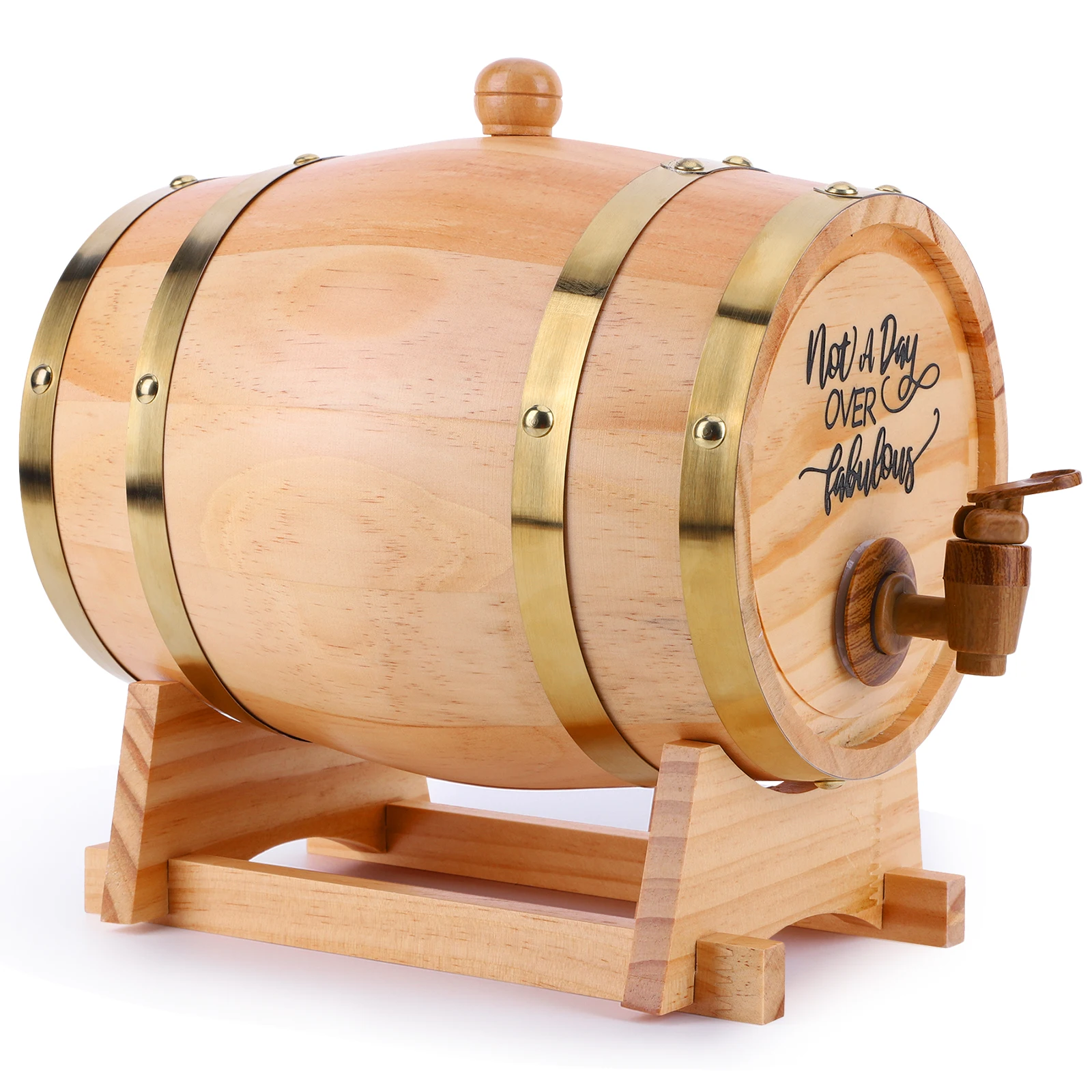 Barril de uísque de madeira 3l - Wine Whiskey Beer avaliação e preço