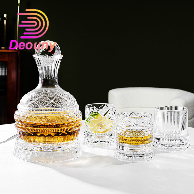Decantador de vinho giratório  - Wine Whiskey Beer avaliação e preço