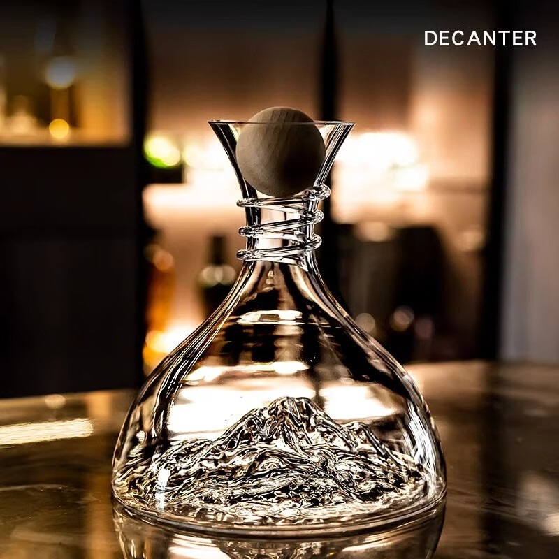 Decantador de Vinho em Formato - Wine Glass Set Crystal avaliação e preço