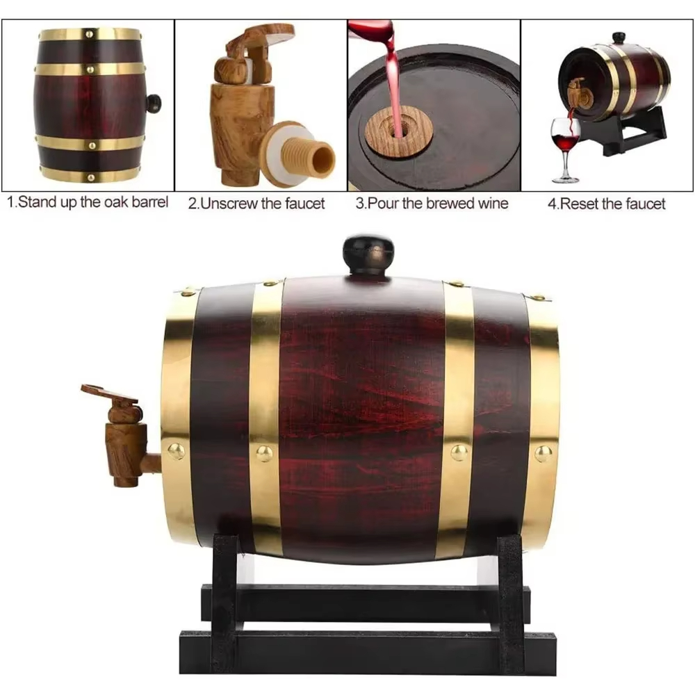 Decantador de Barril de Carval - Wine Beer And Spirit avaliação e preço