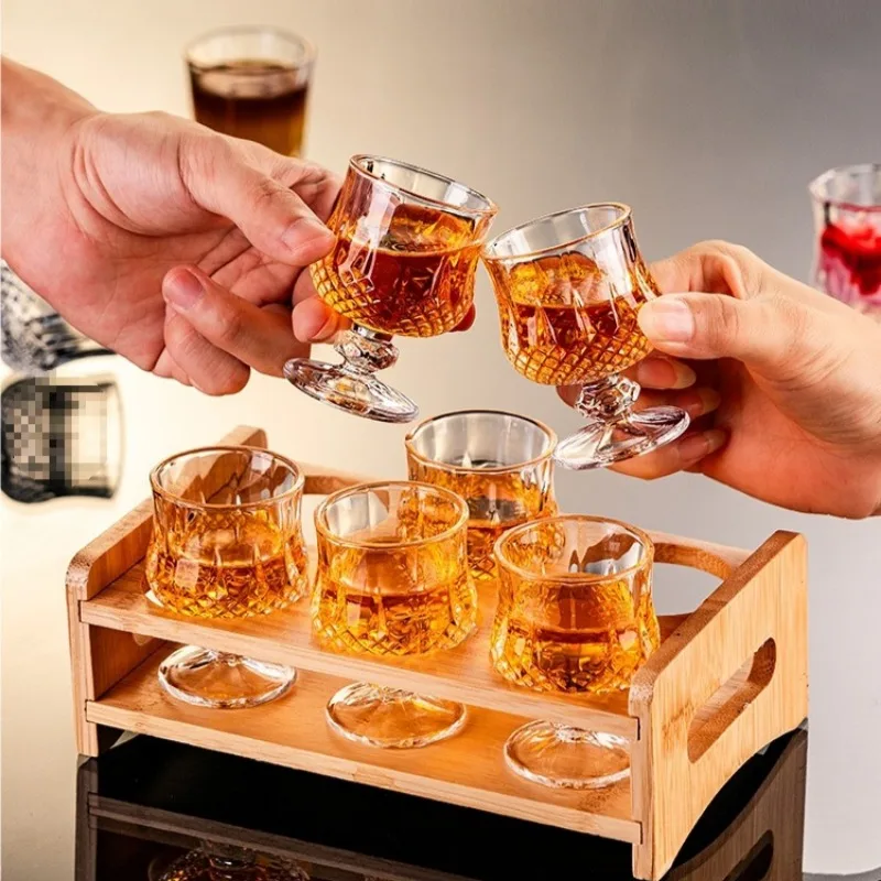 Conjunto de vidro de vinho bai - Wine Glass Set Crystal avaliação e preço