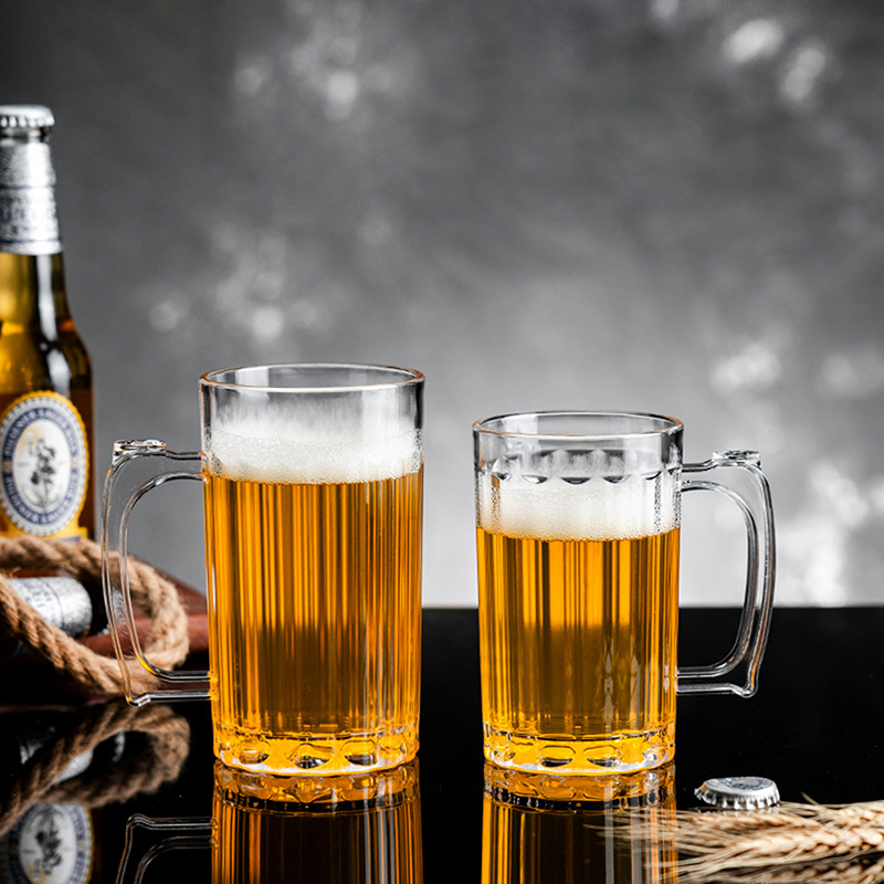 Copo de cerveja acrílico canec - Beer Mug Handled avaliação e preço