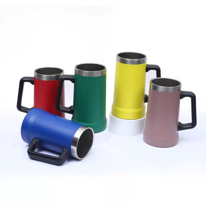 Caneca de Cerveja em Aço Inoxi - Beer Mug Handled avaliação e preço