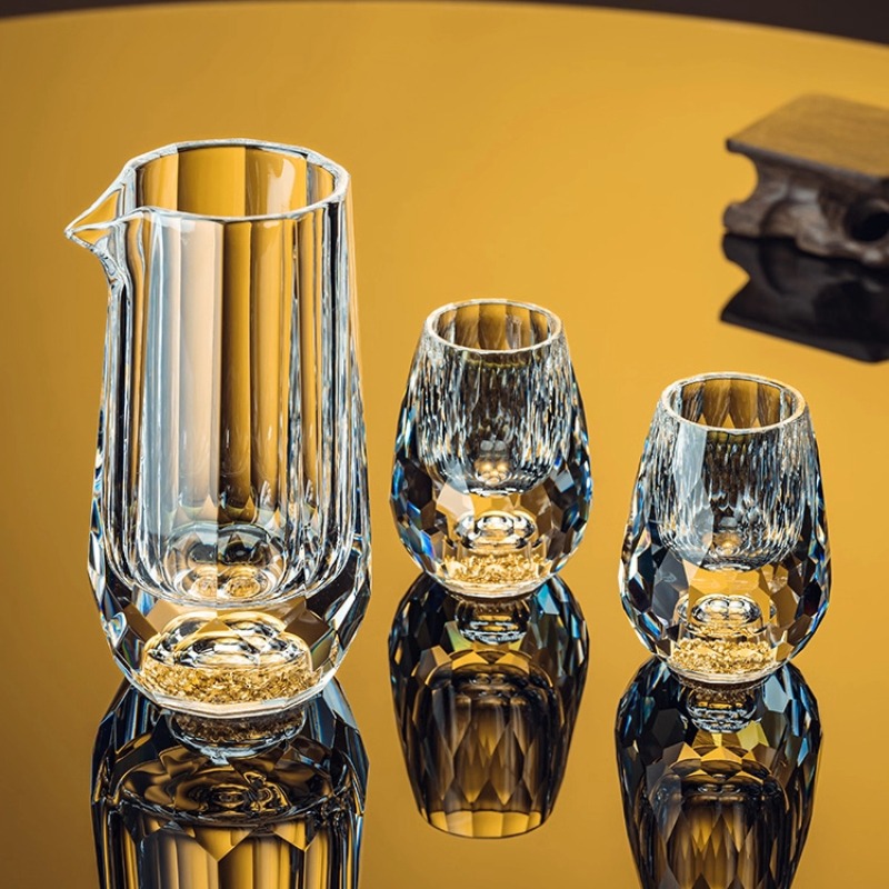 Cristal diamante corte rosto b - Wine Glass Set Crystal avaliação e preço