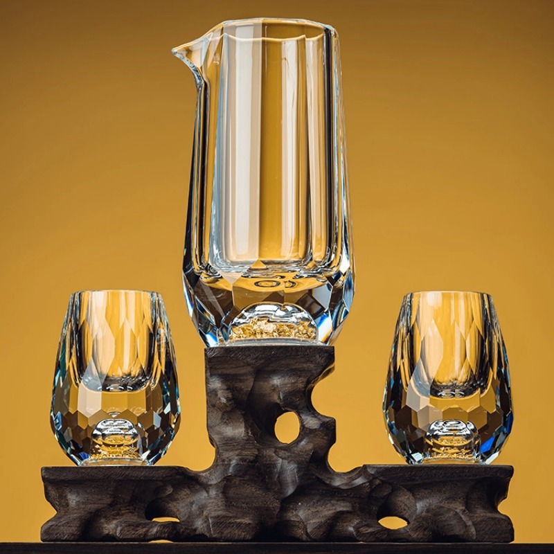 Cristal diamante corte rosto b - Wine Glass Set Crystal avaliação e preço