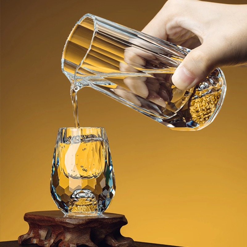 Cristal diamante corte rosto b - Wine Glass Set Crystal avaliação e preço