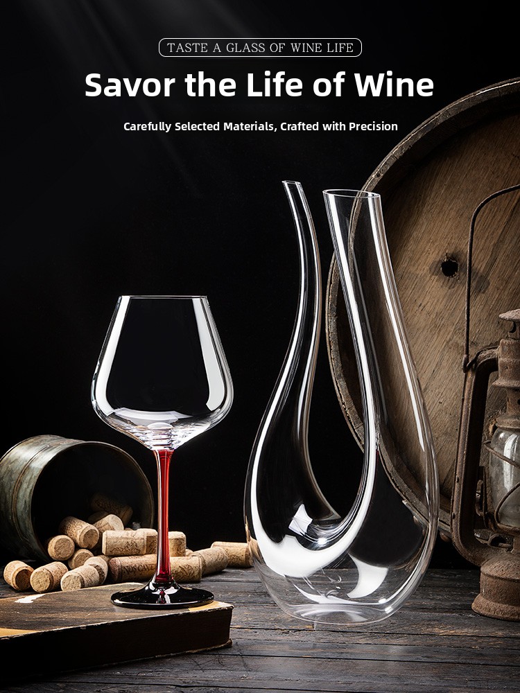 Conjunto Luxuoso de Taças de V - Wine Glass Set Crystal avaliação e preço