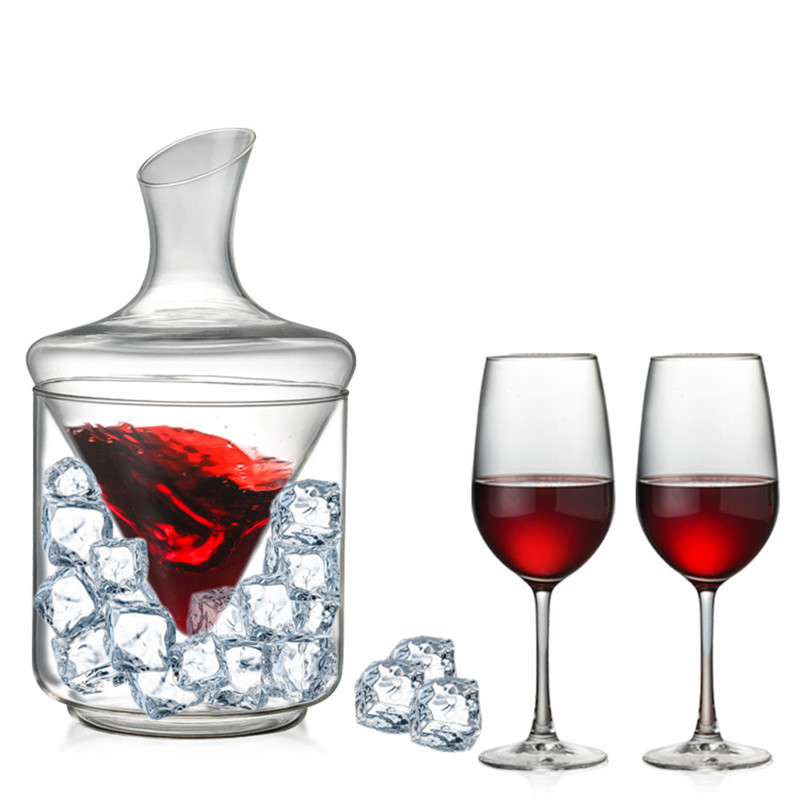 Balde de gelo decantador boca  - Wine Glass Set Crystal avaliação e preço