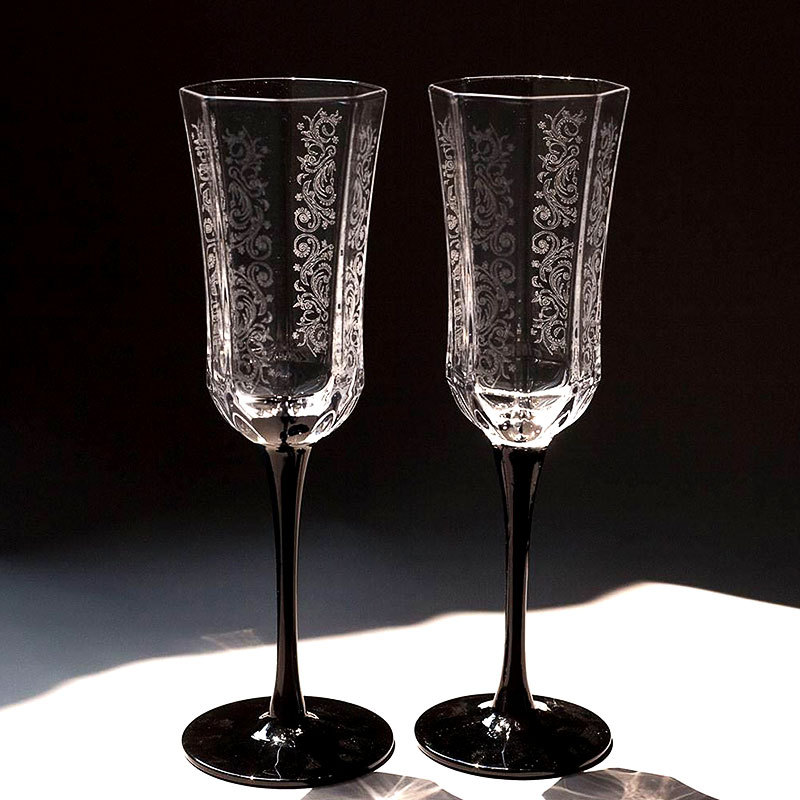 Conjunto de vidro champanhe vi - Wine Glass Set Crystal avaliação e preço