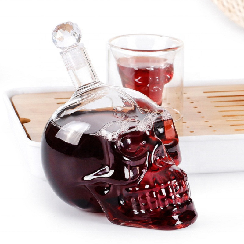 Criativo Crystal Skull Head De - Wine Beer And Spirit avaliação e preço
