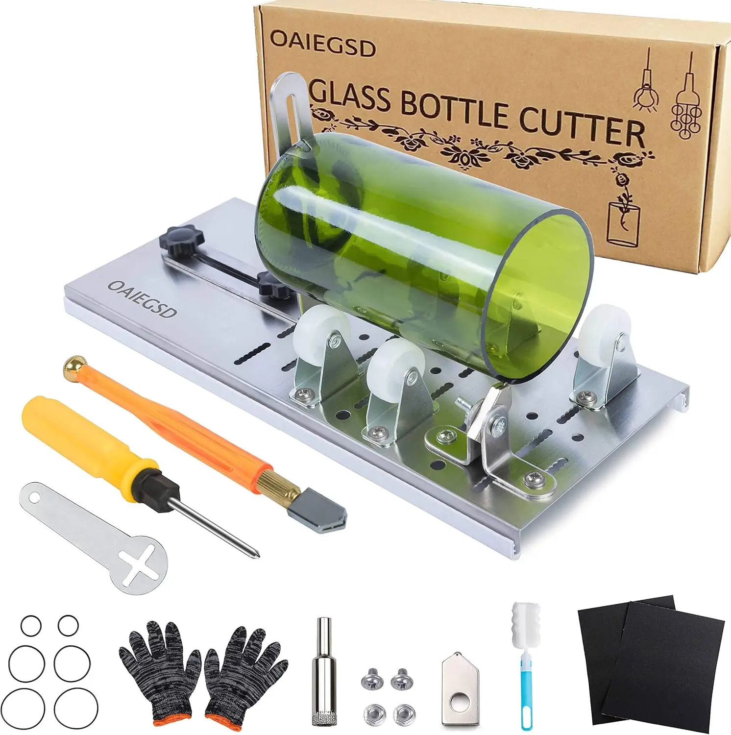 Cortador de vidro atualizado,  - Beer Wine Kit avaliação e preço