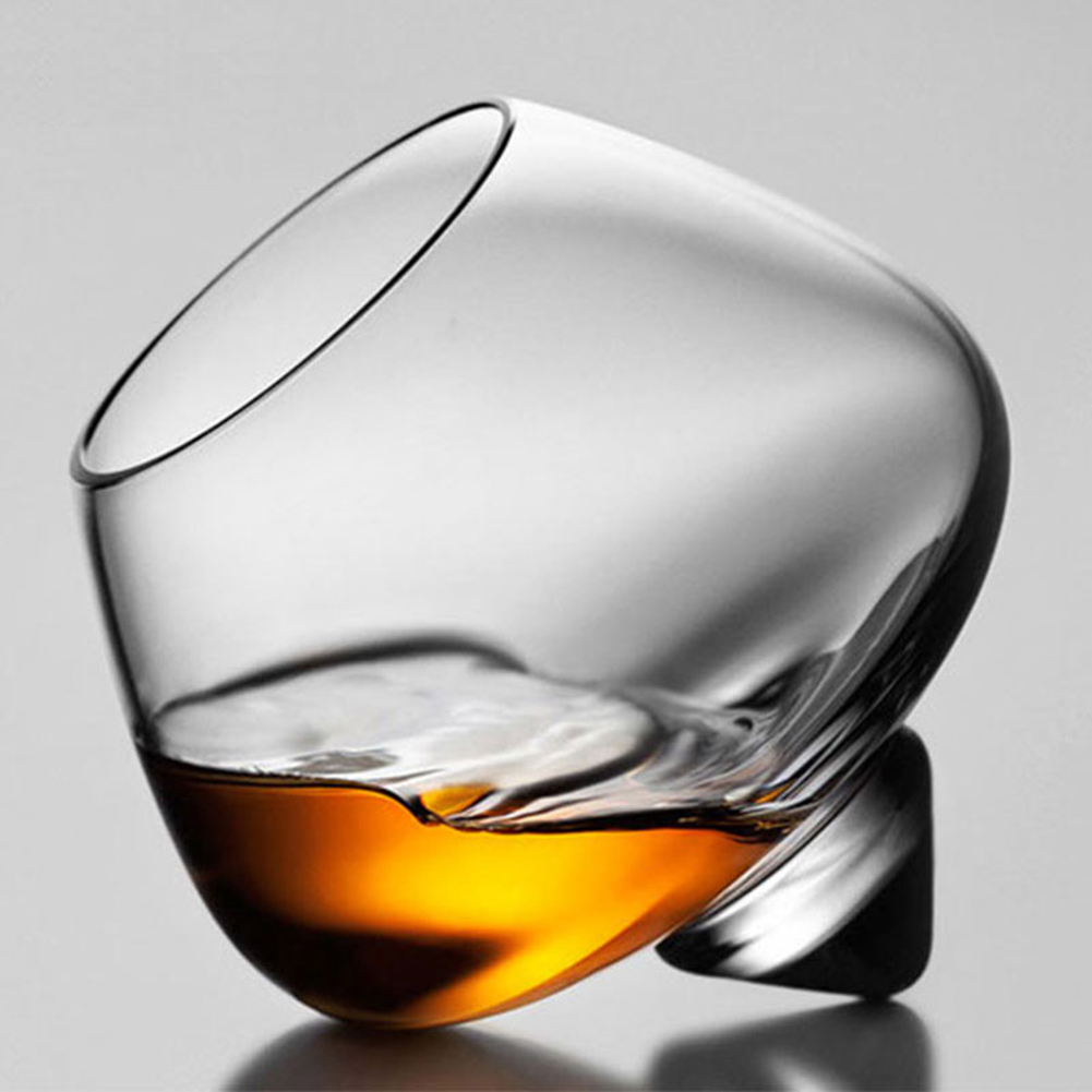 Wide Belly Crystal Whisky Copo - Wine Or Beer avaliação e preço